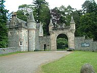 Entrance to Blair Castle - geograph.org.uk - 197861