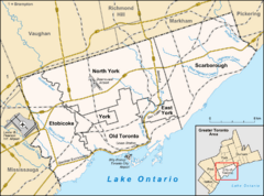 Burke Brook is located in Toronto