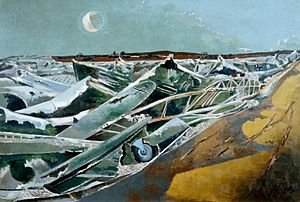 Totes Meer (Dead Sea) 1940-1 Paul Nash