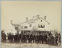 Officers of 4th N.Y. Heavy Art'y. (i.e. Artillery), Fort Corcoran, near Washington, D.C., 1862 LCCN2013647763