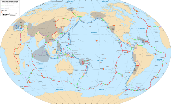 Tectonic plates boundaries World map Wt 180degE centered-en