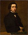 Edgar Degas self portrait 1855