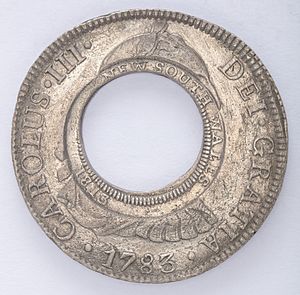Holey Dollar, 1783 C 455 01