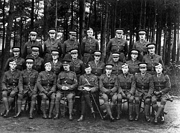 Men of the 20th Officer Cadet Battalion, 1917