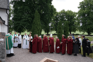 Alsike Kyrka 2023 funeral of sister Marianne Nordlund