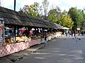 Oscypek sheeps cheese stalls, Zakopane