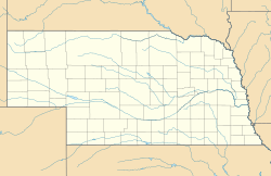 Near eastern boundary of Nebraska