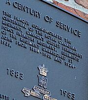 Century of Service Plaque The Royal Canadian Regiment 1883-1983.jpg