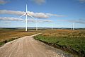 An access road at Minsca Wind Farm - geograph.org.uk - 994215