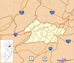 Fanwood, New Jersey is located in Union County, New Jersey