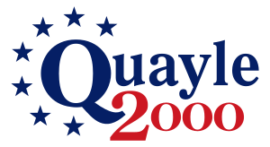Quayle 2000 campaign logo