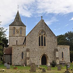 St Nicolas' Church, Church Lane, Pevensey (NHLE Code 1353406) (September 2023) (5).jpg