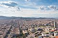 Aerial view of La Sagrada Familia and Agbar Tower in Barcelona, Spain (51227306750)