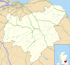 Cockburnspath is located in Scottish Borders