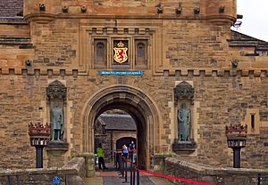 Edinburgh Castle gate 20211019