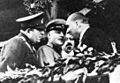 Mustafa Kemal and Voroshilov on 29 October 1933