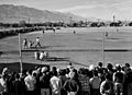 Ansel Adams, Baseball game at Manzanar, 1943