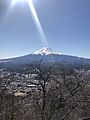 Mount Fuji from Tenjoyama Park