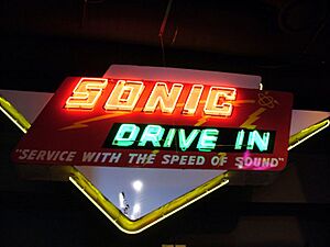 Sonic Neon Sign, OK History Center