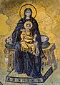 Apse mosaic Hagia Sophia Virgin and Child