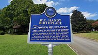 W.C. Handy Birthplace - Mississippi Blues Trail Marker.jpg