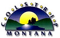 Official seal of Colstrip, Montana
