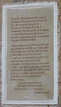 Constitución de Cúcuta I