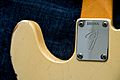 1966 Fender Telecaster (SN159266) neck joint plate
