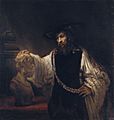 Rembrandt - Aristotle with a Bust of Homer - WGA19232