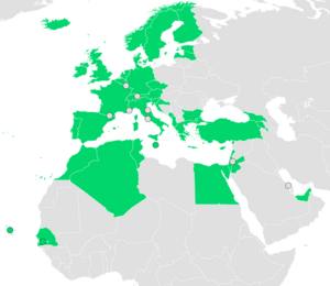 Countries in which Transavia operates