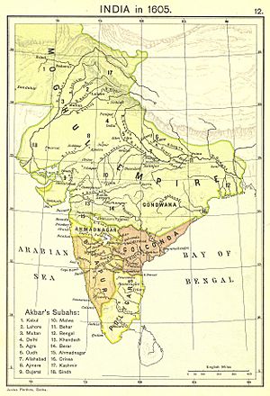 India in 1605