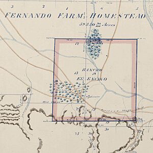 Rancho El Encino 1871