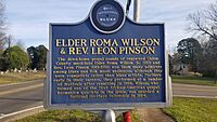 Roma Wilson & Leon Pinson - Mississippi Blues Trail Marker.jpg