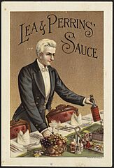 Lea & Perrins' Sauce trade card front