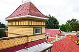 Red Roofs of Winchester Mystery House 002