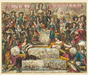 Allegory of the Victory of the Grand Alliance over the French in the Year 1704