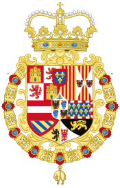 Coat of Arms of the King of Spain as Monarch of Milan (1700-1714).svg