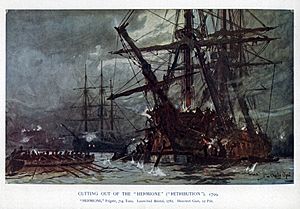 Charles Edward Dixon HMS Hermione 1799 Puerto Cabello Santa Cecilia HMS Retribution Hermione-class frigate
