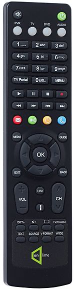Television remote control - black 01