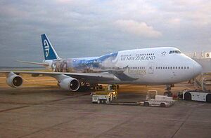 Air New Zealand Lord of the Rings 747-400