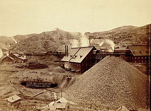 Homestake works mine 1889