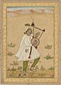 African Lyre Player c. 1640-1660, Deccan, at the Cleveland Museum of Art