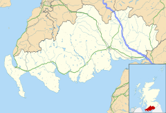 Map showing Ae in the south of Scotland