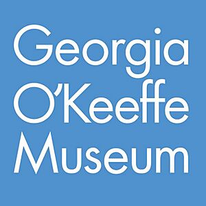 Georgia O'Keeffe Museum logo (blue square).jpg