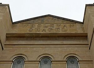 Wesleyan Chapel, Finkin Street, detail - geograph.org.uk - 5280790