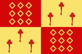 Flag of the House of Rohan-Chabot