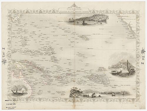 Pacific Map 1851 SLNSW FL14253043