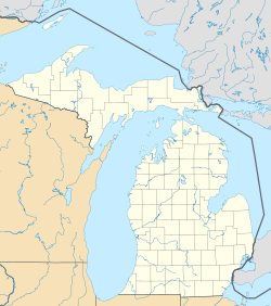 Alabaster Township, Michigan is located in Michigan