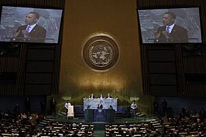 President Barack Obama addresses the United Nations General Assembly (6170938103)