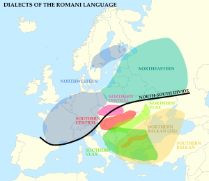 Romany dialects Europe